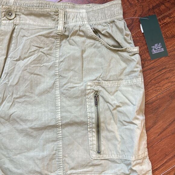 NWT Wild Fable XXL Sage Green Cargo Shorts - Picture 6 of 10